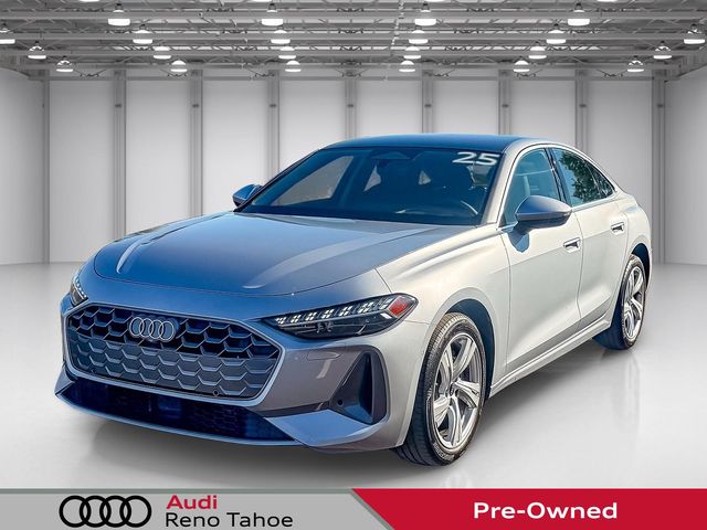 Silver Metallic 2025 Audi A5 Sedan All-Wheel Drive 7-Speed Automatic