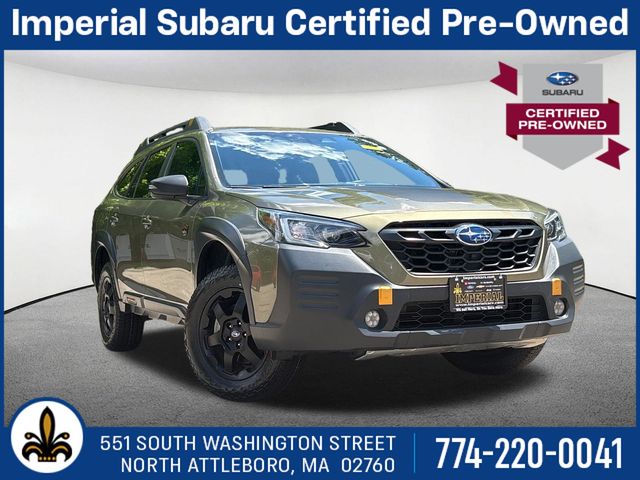 Autumn Green Metallic 2023 Subaru Outback SUV / Crossover All-Wheel Drive Continuously Variable Transmission