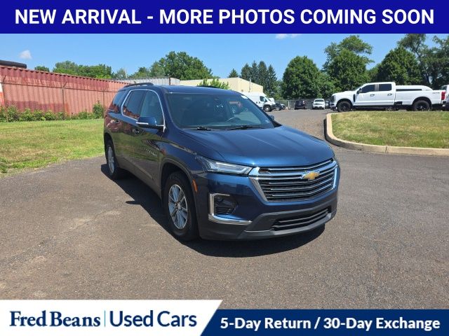 Northsky Blue Metallic 2023 Chevrolet Traverse SUV / Crossover Four-Wheel Drive 9-Speed Automatic