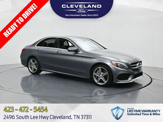 Iridium Silver Metallic 2017 Mercedes-Benz C-Class Sedan All-Wheel Drive 7-Speed Automatic