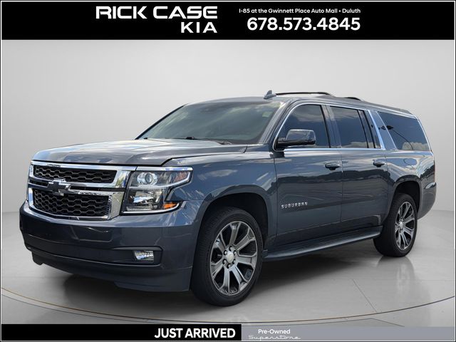 Shadow Gray Metallic 2019 Chevrolet Suburban SUV / Crossover 4X2 6-Speed Automatic Overdrive