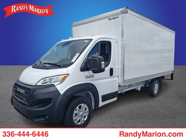 Bright White Clearcoat 2023 RAM ProMaster Chassis Van Front-Wheel Drive 9-Speed Automatic