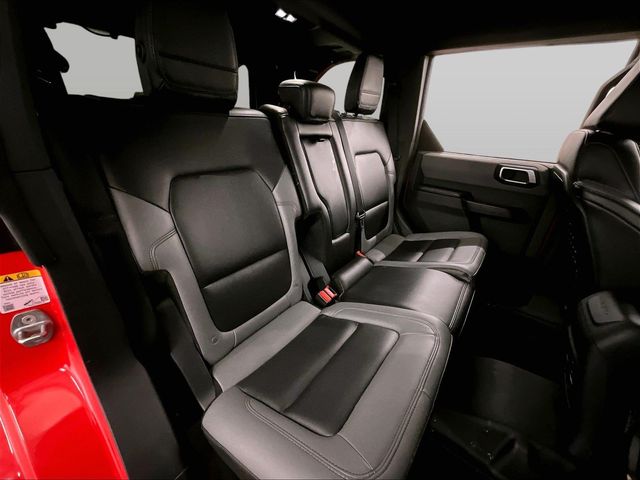 2024 Ford Bronco Big Bend Red at Subaru and VW of Moon Township