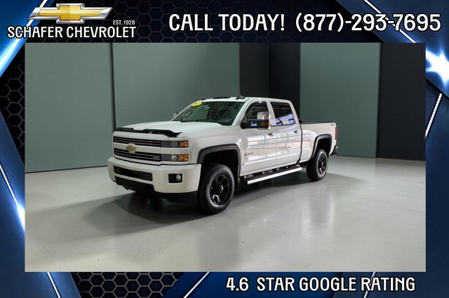 Summit White 2019 Chevrolet Silverado 2500HD Pickup Truck Four-Wheel Drive 6-Speed Automatic Overdrive