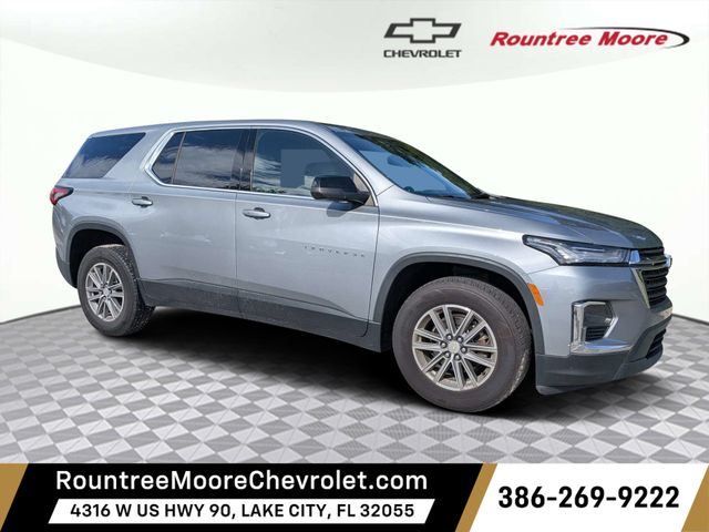 Sterling Gray Metallic 2023 Chevrolet Traverse SUV / Crossover Front-Wheel Drive 9-Speed Automatic