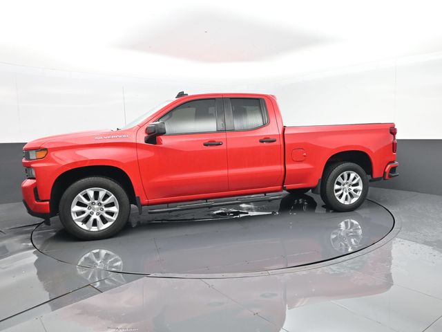 2021 Red Hot Chevrolet Silverado 1500 Custom 4X4 Truck