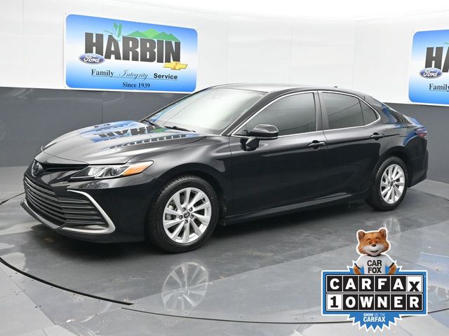 Midnight Black Metallic 2023 Toyota Camry Sedan Front-Wheel Drive 8-Speed Automatic