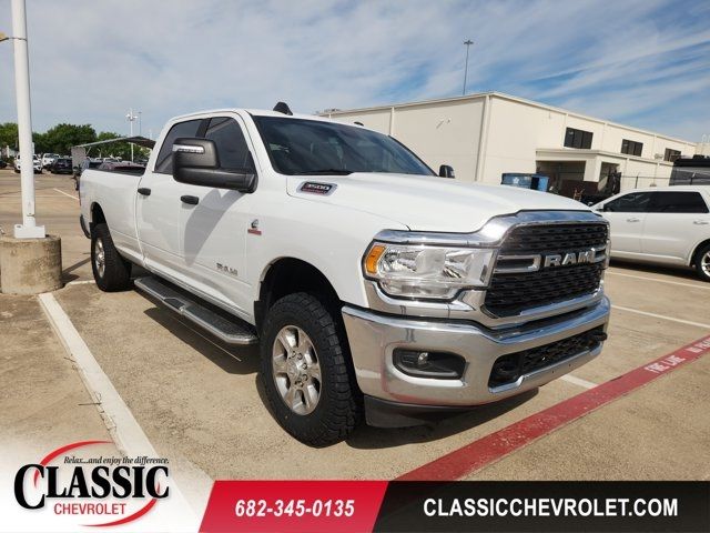 Bright White Clearcoat 2024 RAM 3500 Big Horn Crew Cab LB 4WD Pickup Truck Four-Wheel Drive 6-Speed Automatic