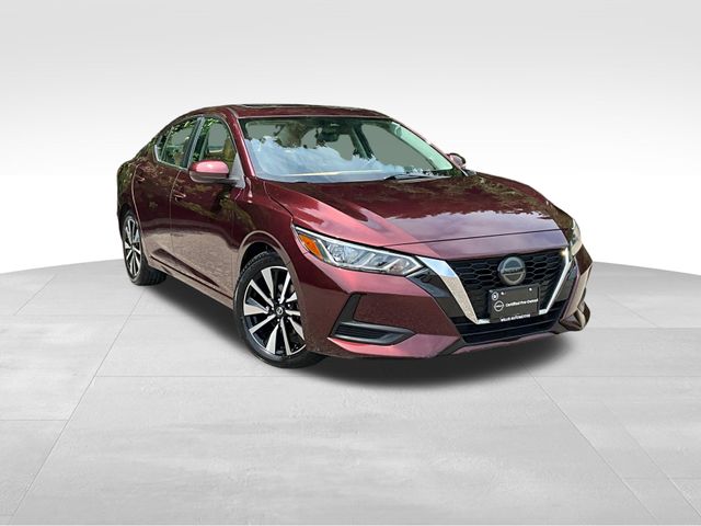 Rosewood Metallic 2023 Nissan Sentra Sedan Front-Wheel Drive Continuously Variable Transmission