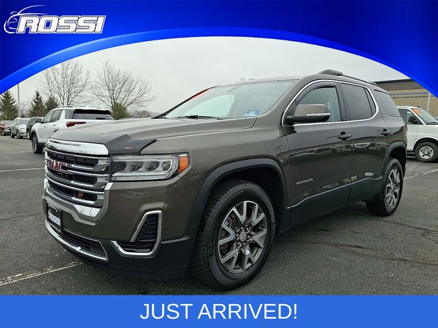 Smokey Quartz Metallic 2020 GMC Acadia SLE AWD SUV / Crossover Four-Wheel Drive 9-Speed Automatic