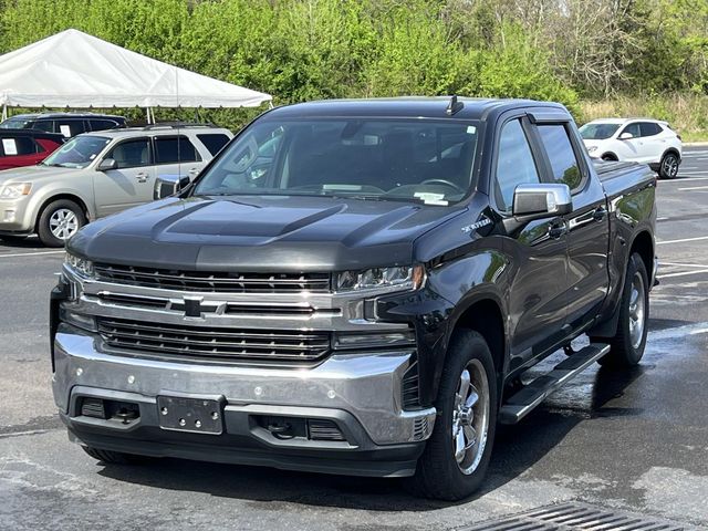 Black 2019 Chevrolet Silverado 1500 LT Crew Cab 4WD Pickup Truck Four-Wheel Drive 8-Speed Automatic