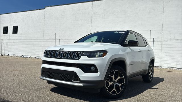 Bright White Clearcoat 2026 Jeep Compass Limited 4WD SUV / Crossover Four-Wheel Drive 8-Speed Automatic