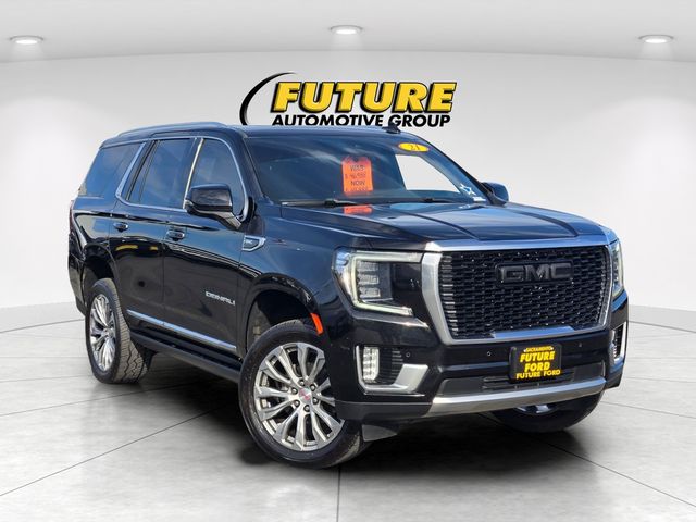 Onyx Black 2021 GMC Yukon Denali 4WD SUV / Crossover Four-Wheel Drive