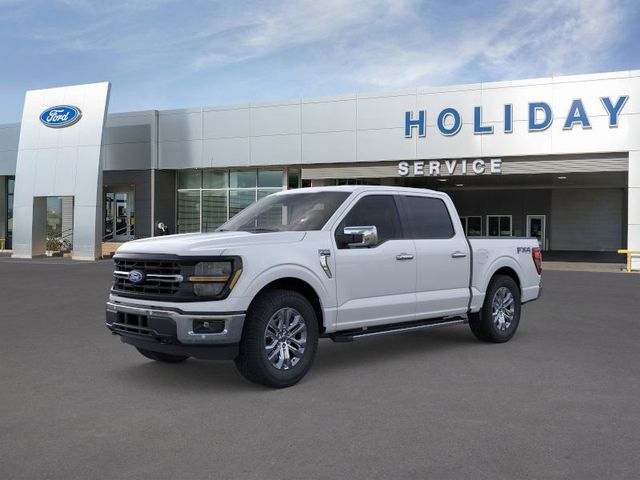Oxford White 2026 Ford F-150 XLT SuperCrew 4WD Pickup Truck Four-Wheel Drive Automatic