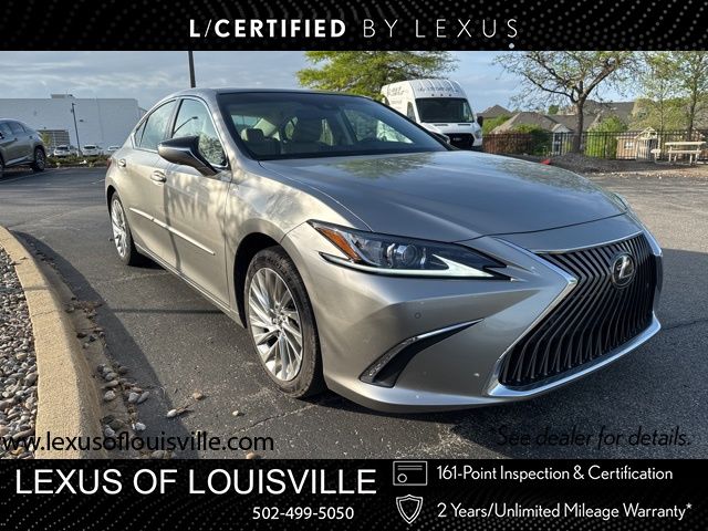 Silver 2020 Lexus ES 350 Luxury FWD Sedan Front-Wheel Drive 8-Speed Automatic
