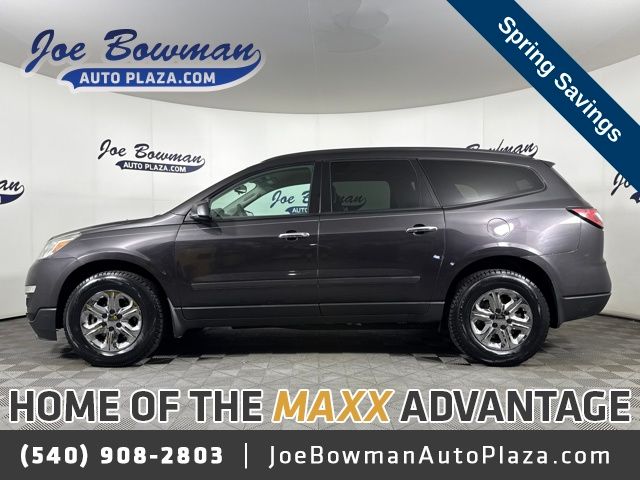 Gray (Tungsten Metallic) 2016 Chevrolet Traverse LS FWD SUV / Crossover Front-Wheel Drive 6-Speed Automatic