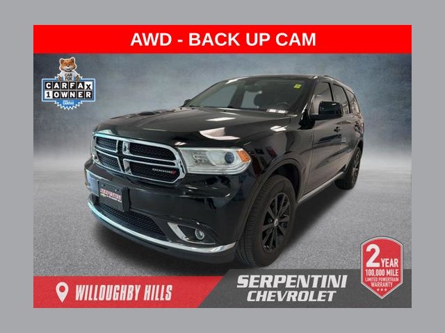DB Black Clearcoat 2019 Dodge Durango SXT Plus AWD SUV / Crossover All-Wheel Drive 8-Speed Automatic