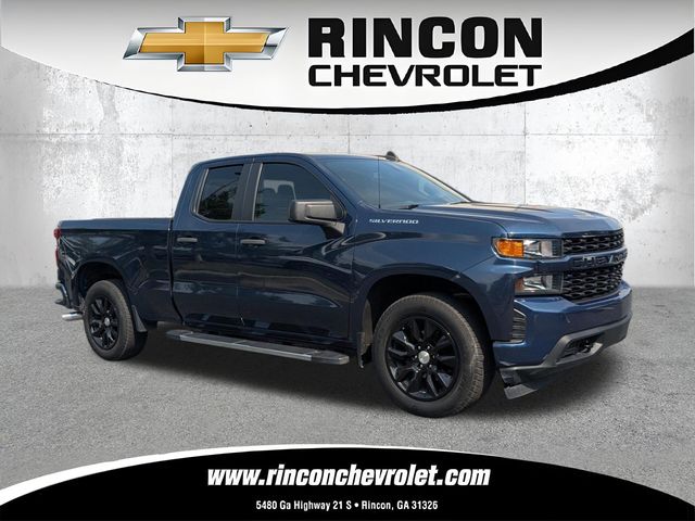 Northsky Blue Metallic 2020 Chevrolet Silverado 1500 Pickup Truck 4X2 6-Speed Automatic Overdrive