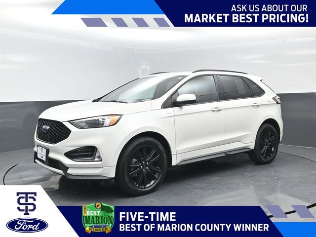 White Metallic 2024 Ford Edge SUV / Crossover All-Wheel Drive 8-Speed Automatic