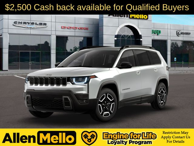 Silver Zynith Clearcoat 2026 Jeep Cherokee SUV / Crossover Four-Wheel Drive Continuously Variable Transmission