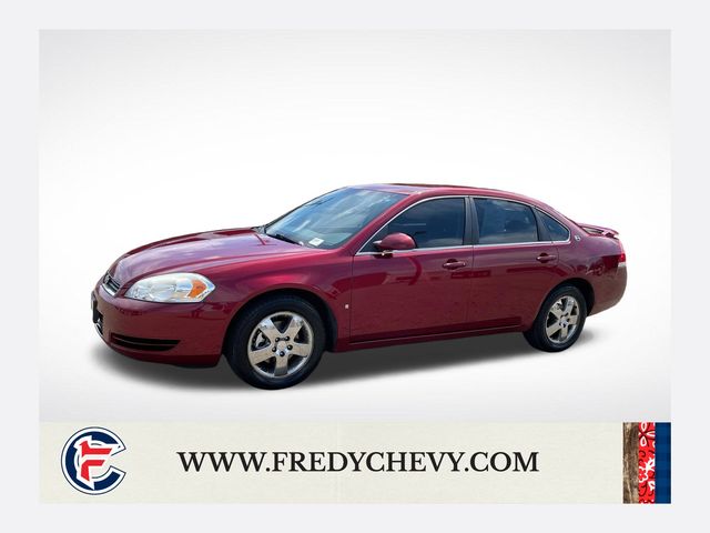 Red Jewel 2008 Chevrolet Impala Sedan Front-Wheel Drive 4-Speed Automatic Overdrive