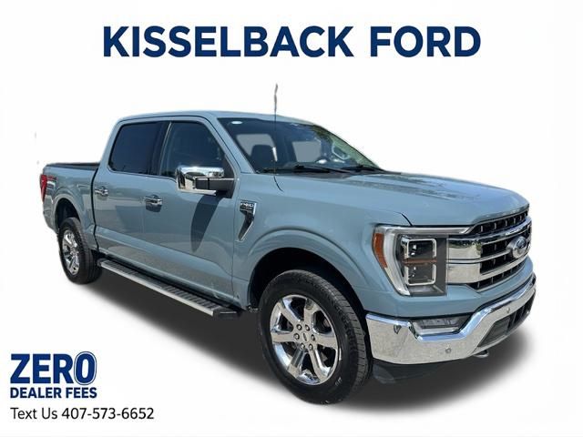 Area 51 Blue 2023 Ford F-150 Pickup Truck Four-Wheel Drive Automatic