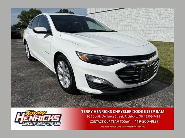 Summit White 2022 Chevrolet Malibu LT FWD Sedan Front-Wheel Drive Continuously Variable Transmission