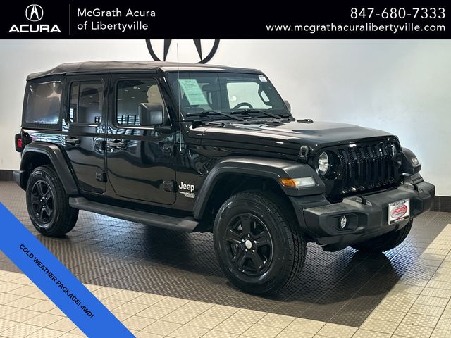 Black Clearcoat 2019 Jeep Wrangler SUV / Crossover Four-Wheel Drive 8-Speed Automatic