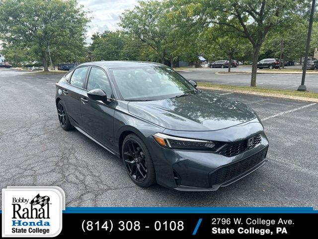 Meteorite Gray 2026 Honda Civic Hatchback Hatchback Front-Wheel Drive Continuously Variable Transmission