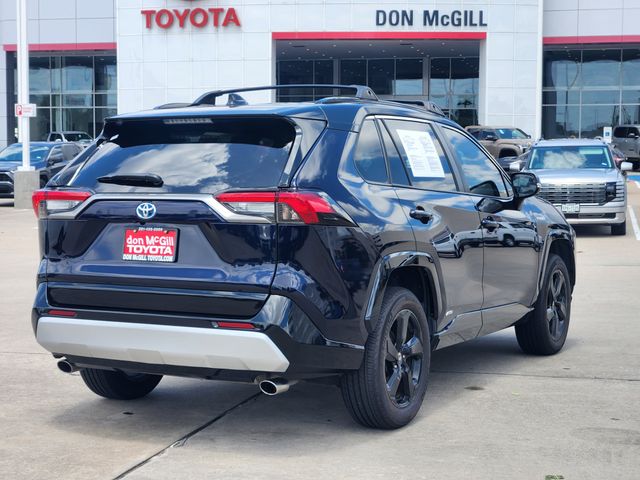 2021 Toyota RAV4 Hybrid XSE Blue at North Houston Mitsubishi