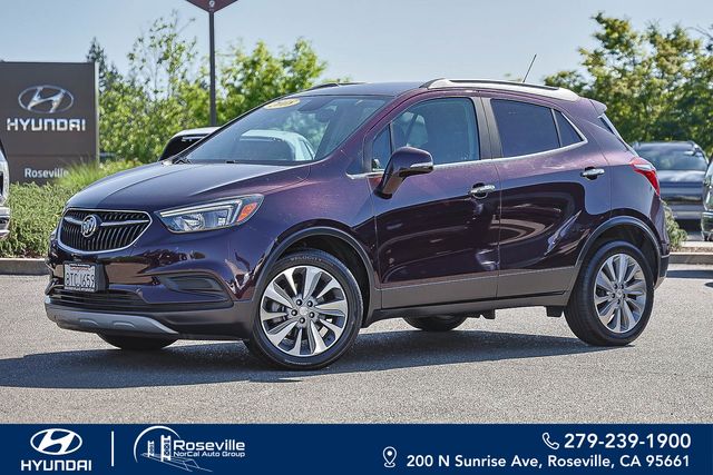 Black Cherry Metallic 2018 Buick Encore Preferred FWD SUV / Crossover Front-Wheel Drive 6-Speed Automatic Overdrive