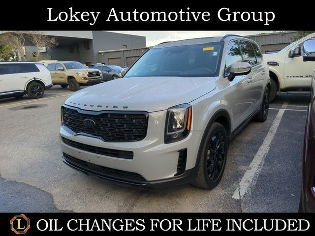 Wolf Gray 2021 Kia Telluride SUV / Crossover All-Wheel Drive 8-Speed Automatic