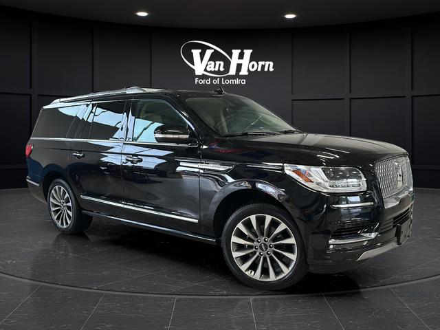 Black 2020 Lincoln Navigator SUV / Crossover Four-Wheel Drive Automatic