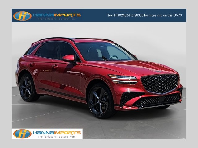 Mauna Red 2026 Genesis GV70 SUV / Crossover All-Wheel Drive 8-Speed Automatic