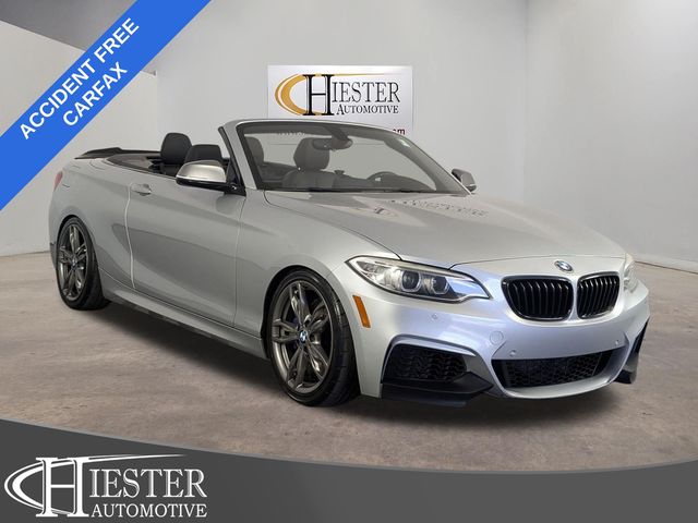 Glacier Silver Metallic 2017 BMW 2 Series Convertible Rear-Wheel Drive 8-Speed Automatic