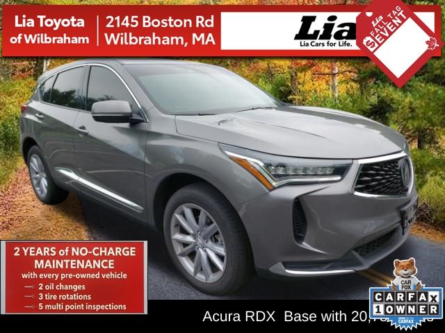 Gray 2023 Acura RDX SUV / Crossover All-Wheel Drive Automatic