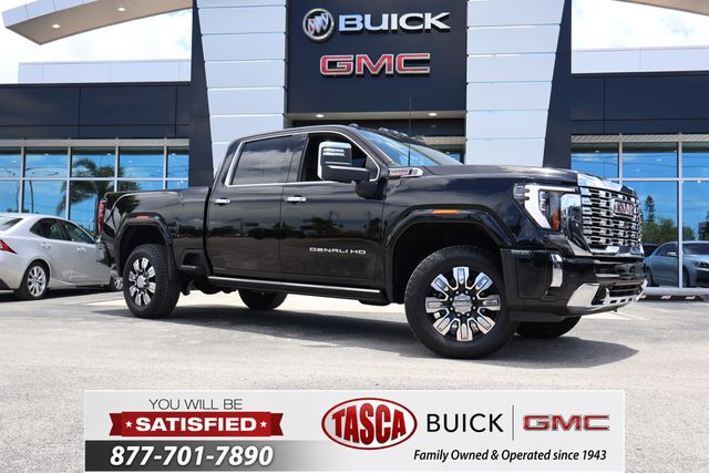 Onyx Black 2024 GMC Sierra 2500HD Pickup Truck Four-Wheel Drive Automatic