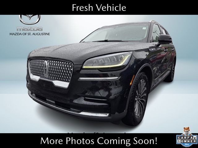 Infinite Black Metallic Clearcoat 2023 Lincoln Aviator Reserve RWD SUV / Crossover Rear-Wheel Drive Automatic