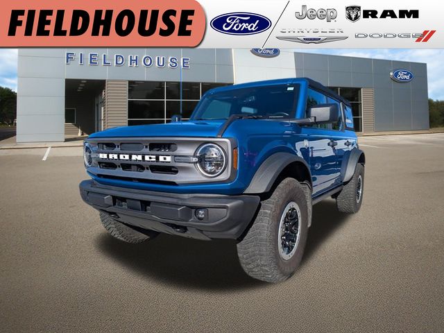 Velocity Blue Metallic 2023 Ford Bronco Big Bend Advanced 4-Door 4WD SUV / Crossover Four-Wheel Drive Automatic