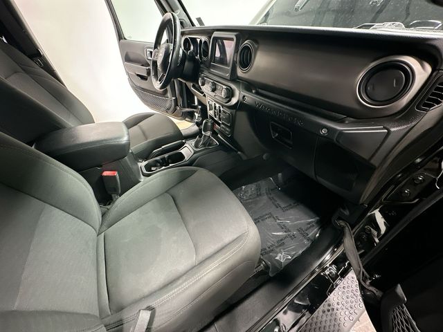 2020 Jeep Wrangler Unlimited Sport S Black at Klick Lewis Buick Chevrolet