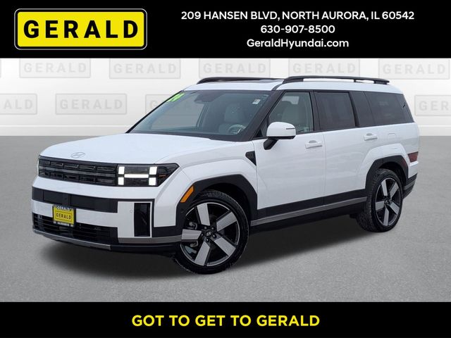 Serenity White 2024 Hyundai Santa Fe Limited AWD SUV / Crossover All-Wheel Drive Automatic