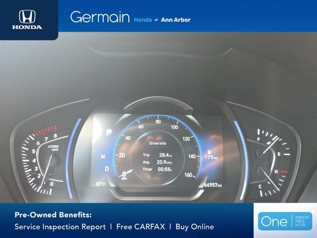 Used 2020 Shimmering Silver Pearl Hyundai SEL image 21