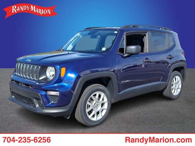 Jetset Blue Clearcoat 2019 Jeep Renegade Sport 4WD SUV / Crossover Four-Wheel Drive 9-Speed Automatic