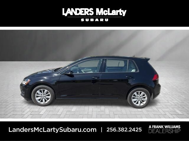 Black 2017 Volkswagen Golf TSI S 4-Door FWD Hatchback Front-Wheel Drive 5-Speed Manual