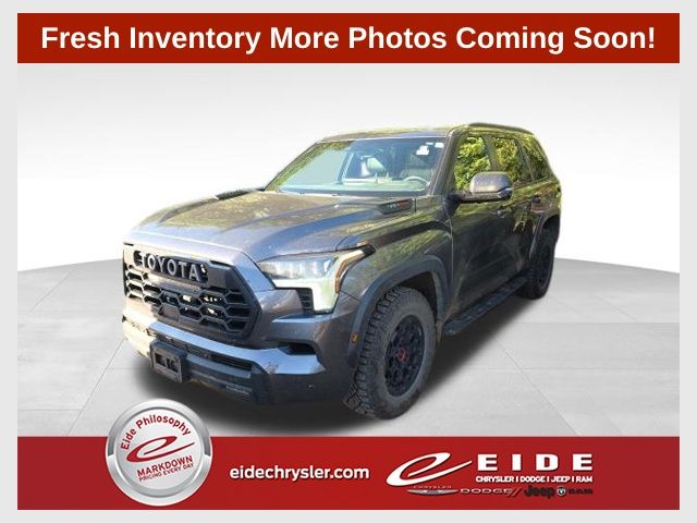 Gray 2024 Toyota Sequoia SUV / Crossover Four-Wheel Drive Automatic