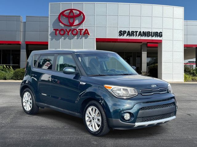 Mysterious Black 2017 Kia Soul + Wagon Front-Wheel Drive 6-Speed Automatic