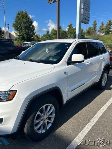 Bright White Clearcoat 2021 Jeep Grand Cherokee SUV / Crossover Four-Wheel Drive 8-Speed Automatic