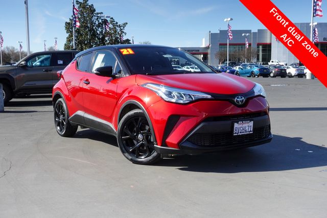 used 2021 Toyota C-HR car, priced at $18,000