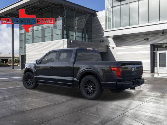 2024 Agate Black Metallic Ford F-150 STX RWD Truck