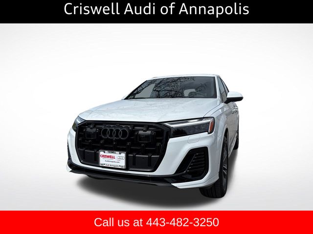 Glacier White Metallic 2025 Audi Q7 quattro Premium 45 TFSI SUV / Crossover All-Wheel Drive 8-Speed Automatic